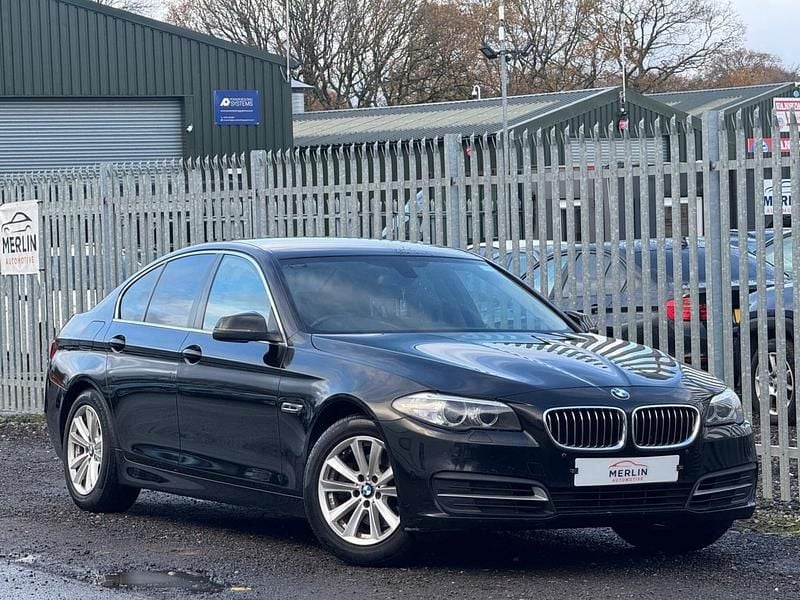 Used BMW 520 Sport Line 2014 Black Sedan