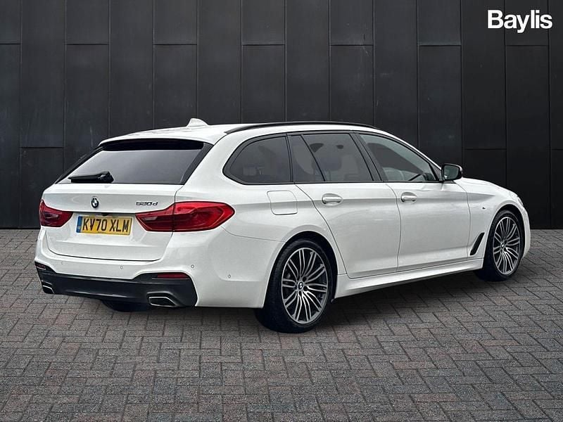 Used BMW 520 M Sport 2020 White Estate
