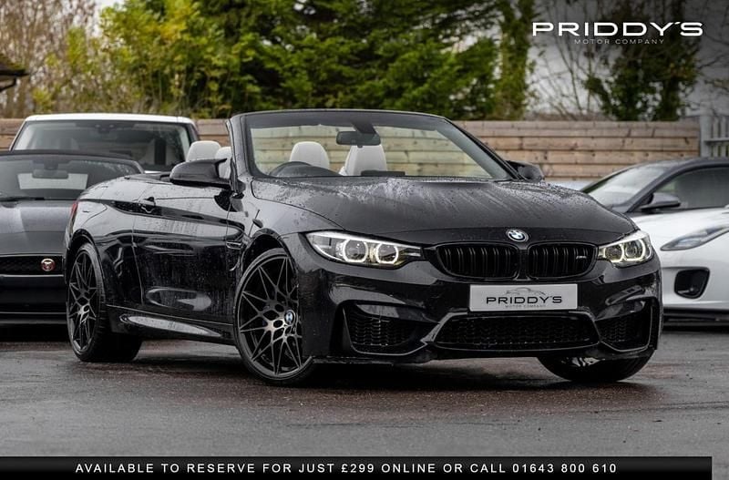 Black Used 2017 BMW M4 Cabriolet Competition Edition Cabriolet | £27,970 (Fair price) - Image 1/4