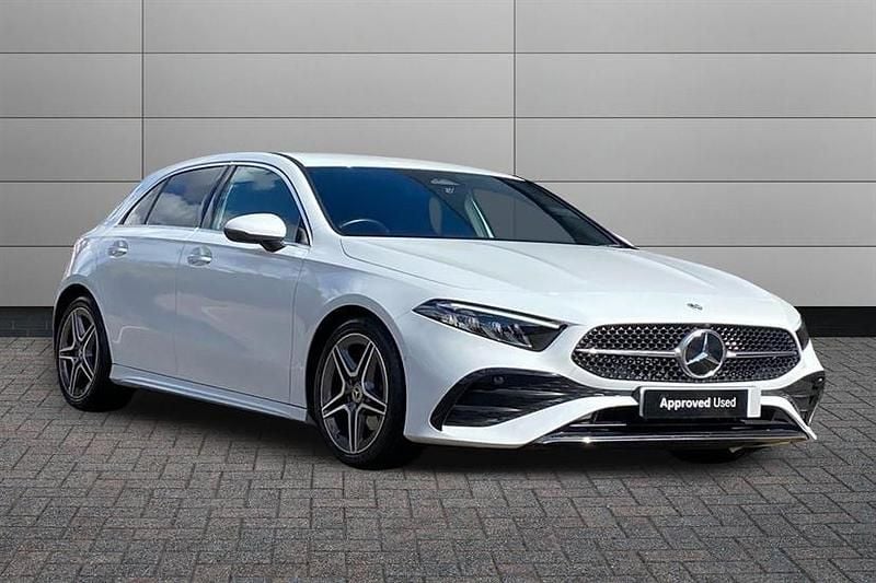 Polar white Used 2024 Mercedes A180 Executive Hatchback | £23,990 (Expensive) - Image 1/4