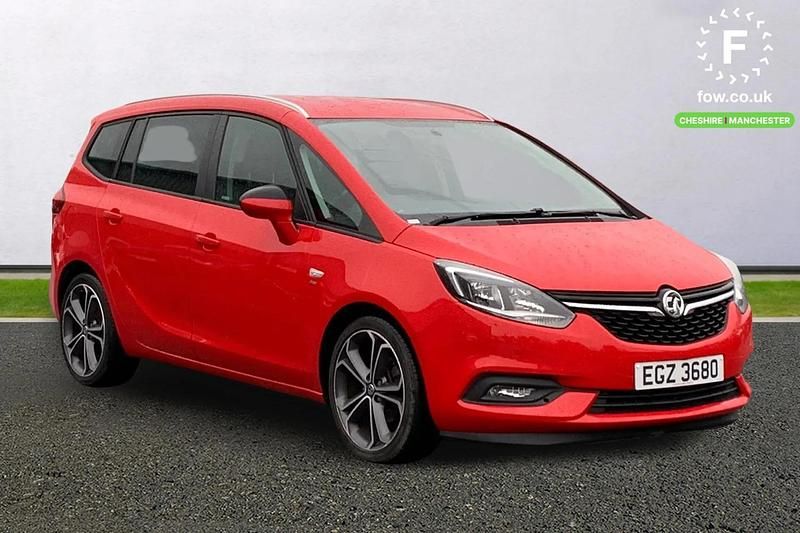 Used Vauxhall Zafira Tourer SRi 2016 Red MPV