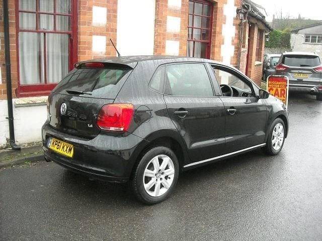 Used VW Polo Match 85 HP (62 kW) 2011 Black Hatchback
