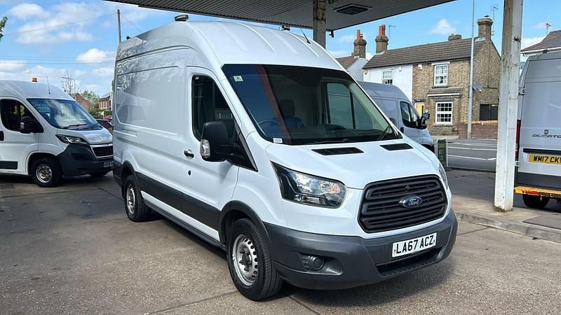 Begagnad Ford Transit 2018 Vit Van