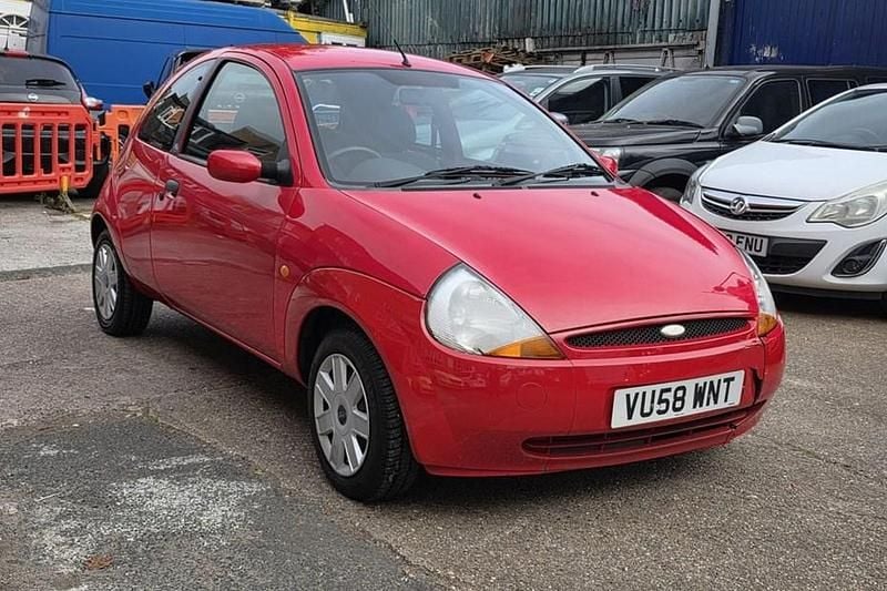 Used Ford Ka Style 70 HP (51 kW) 2008 Red Hatchback