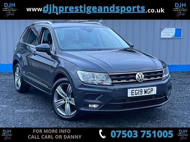 Grey Used 2019 VW Tiguan Match SUV | £11,488 (Fair price) - Image 1/4