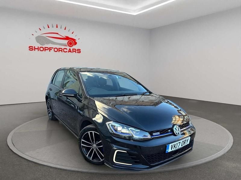 Used VW Golf VII GTE 204 HP (150 kW) 2017 Black Hatchback