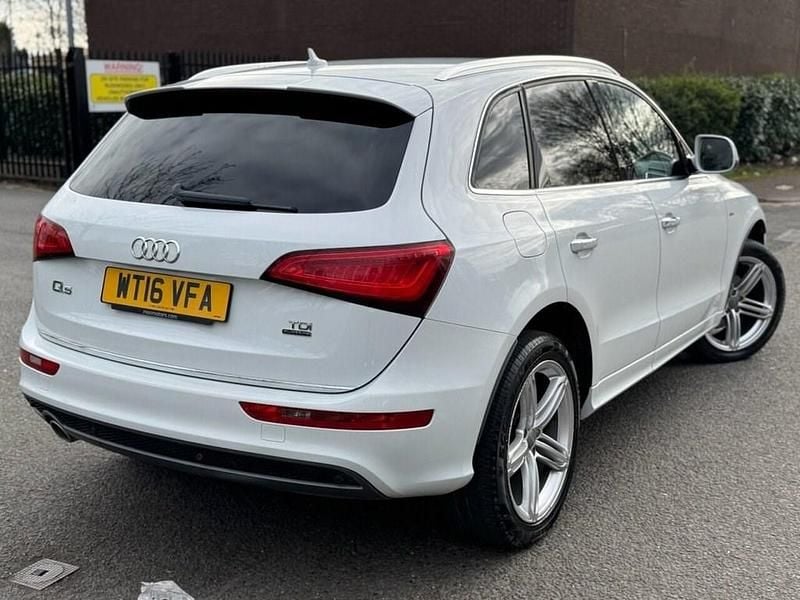 Used Audi Q5 S-line plus 190 HP (139 kW) 2016 White SUV