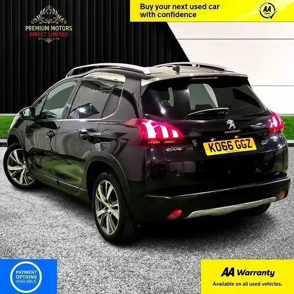 Used Peugeot 2008 Allure 2017 Black SUV