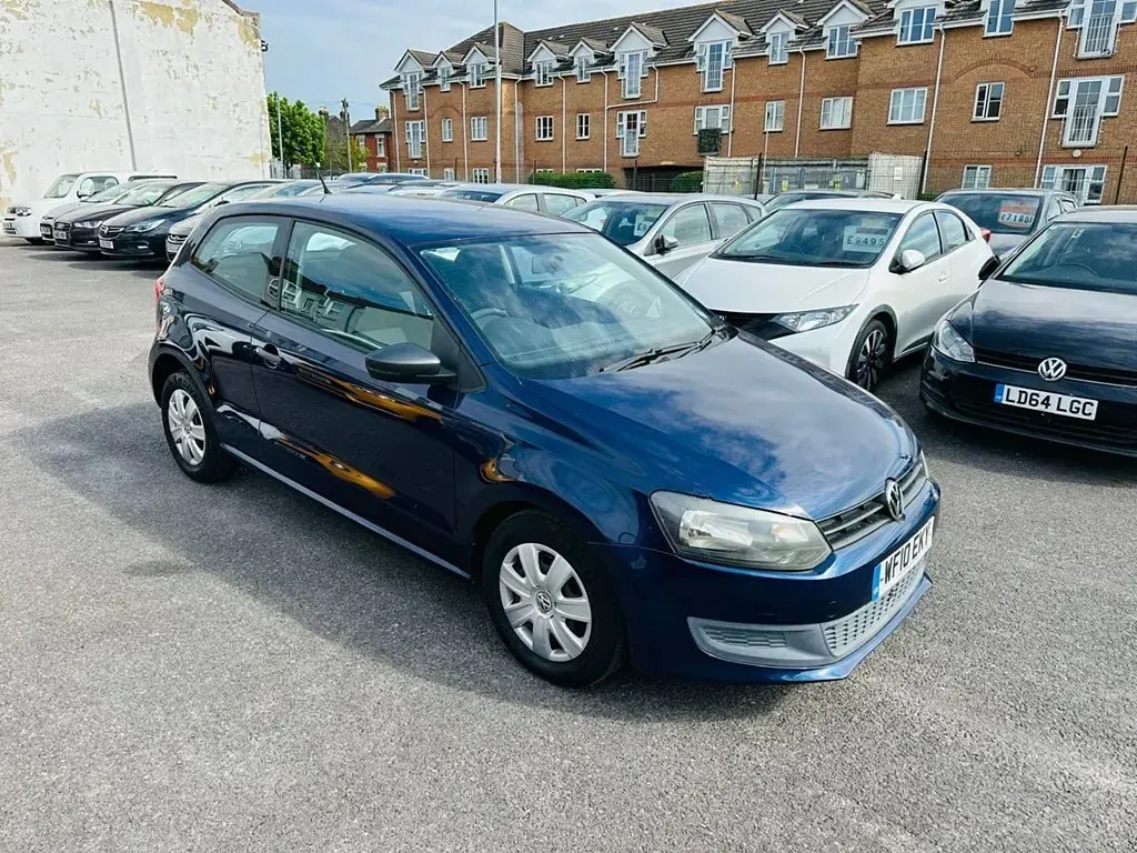 Usado VW Polo S 70 HP (51 kW) 2010 Azul Citadino