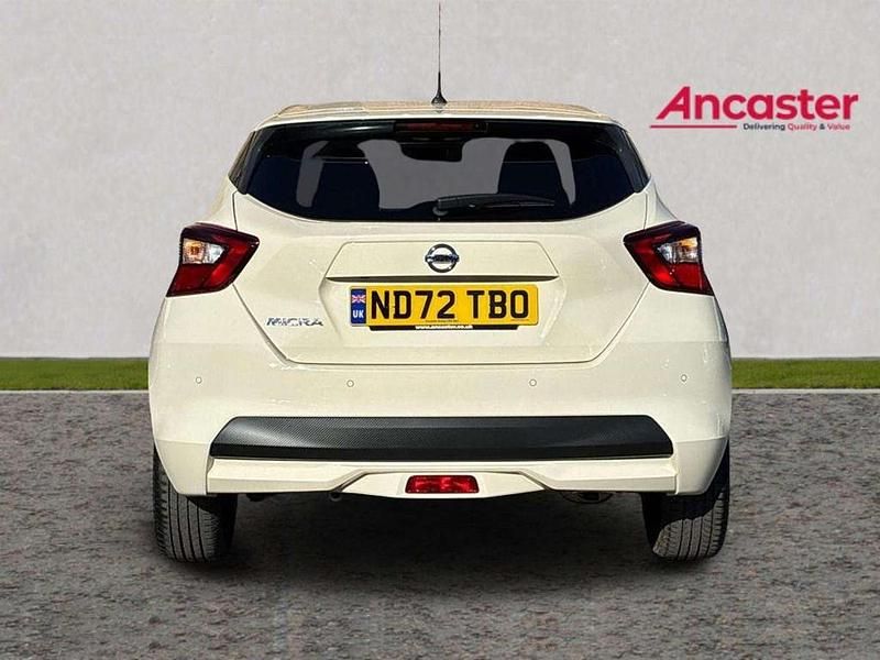 Used Nissan Micra Tekna 91 HP (66 kW) 2022 White Hatchback