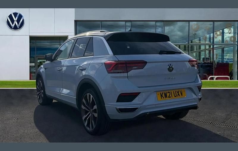 Used VW T-Roc R-line 150 HP (110 kW) 2021 Silver SUV