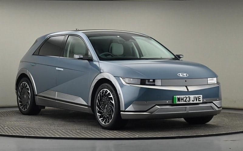 Lucid blue Used 2023 Hyundai Ioniq 5 Edition SUV | £28,400 (A bit pricey) - Image 1/4
