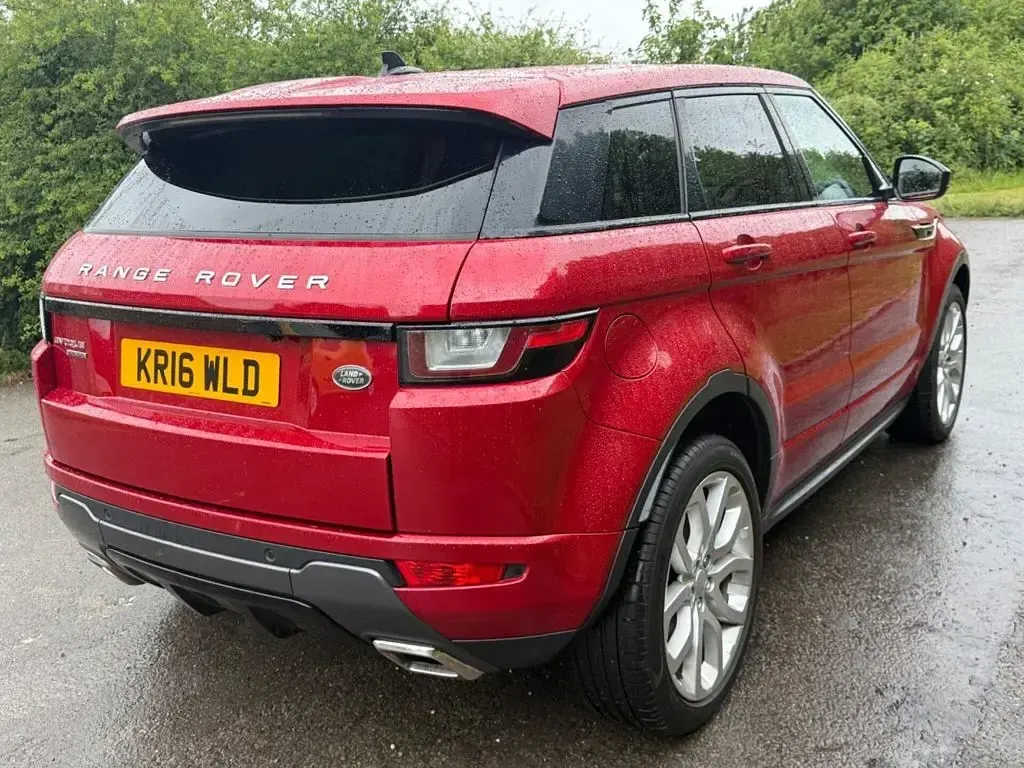 Used Land Rover Range Rover evoque HSE Dynamic 2016 Red SUV