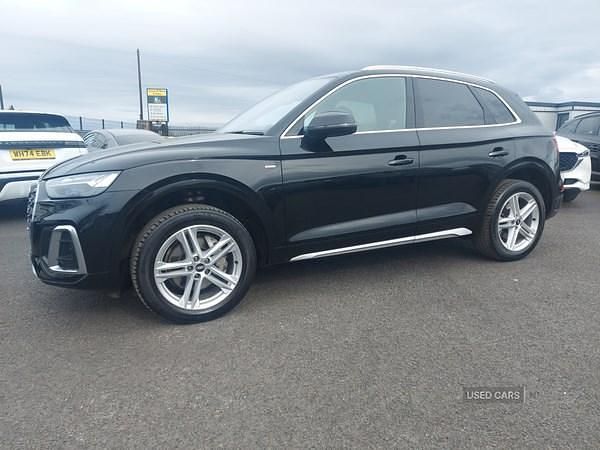 Begagnad Audi Q5 S-Line 2021 Svart SUV