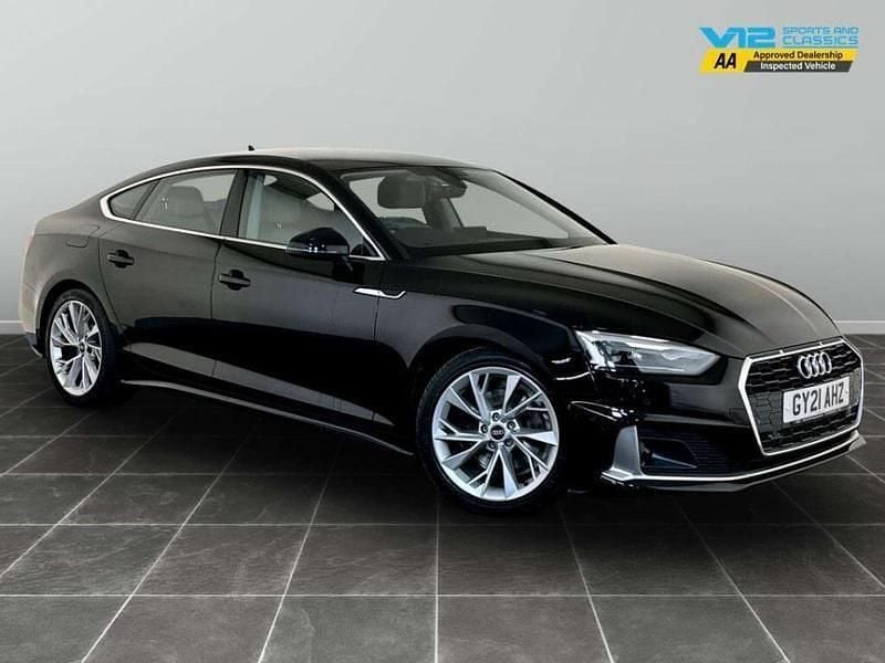 Black Used 2021 Audi A5 Sportback Sport Hatchback | £21,795 (Super price) - Image 1/2