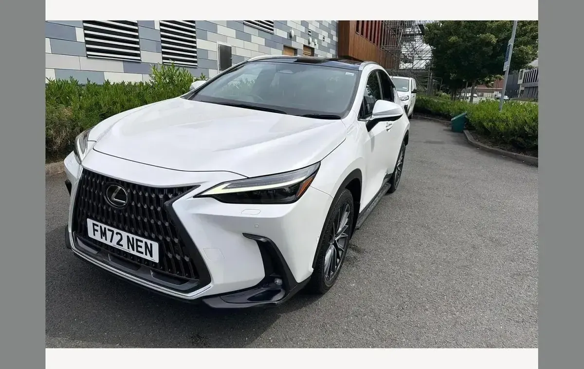 Used Lexus NX350h 245 HP (180 kW) 2022 Sonic white SUV