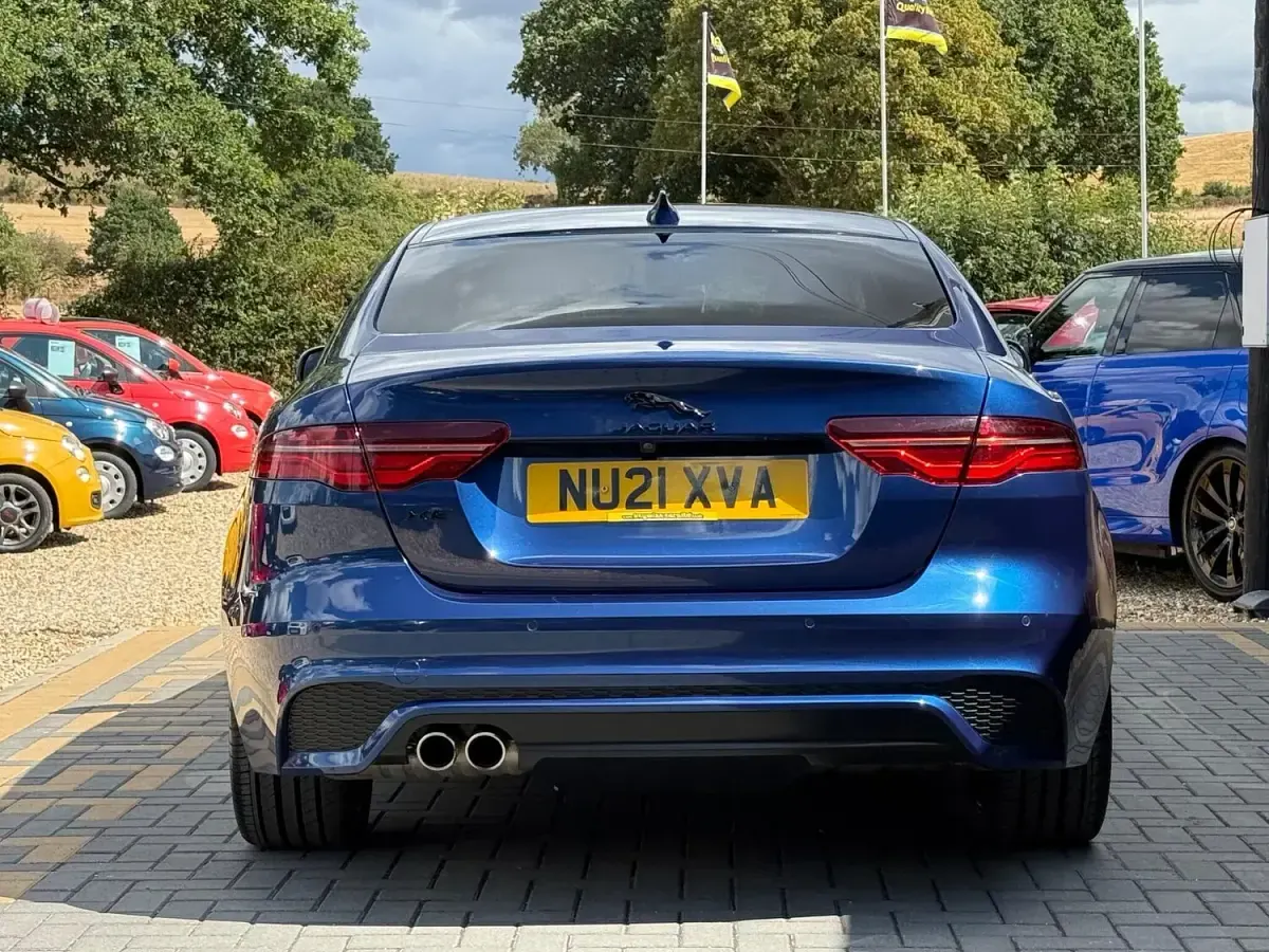 Used Jaguar XE R-Dynamic 204 HP (150 kW) 2021 Blue Sedan