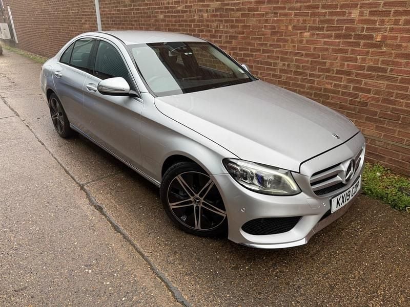 Silver Used 2019 Mercedes C220 Sedan | £11,990 - Image 1/4