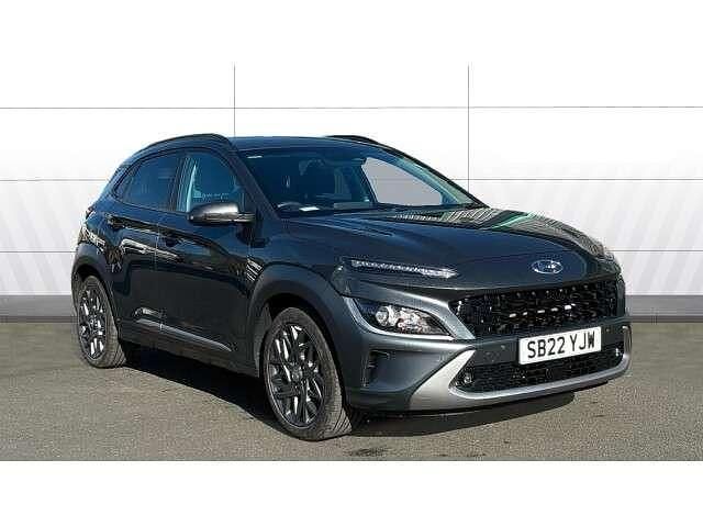 Grey Used 2022 Hyundai Kona Premium SUV | £18,899 (Fair price) - Image 1/4