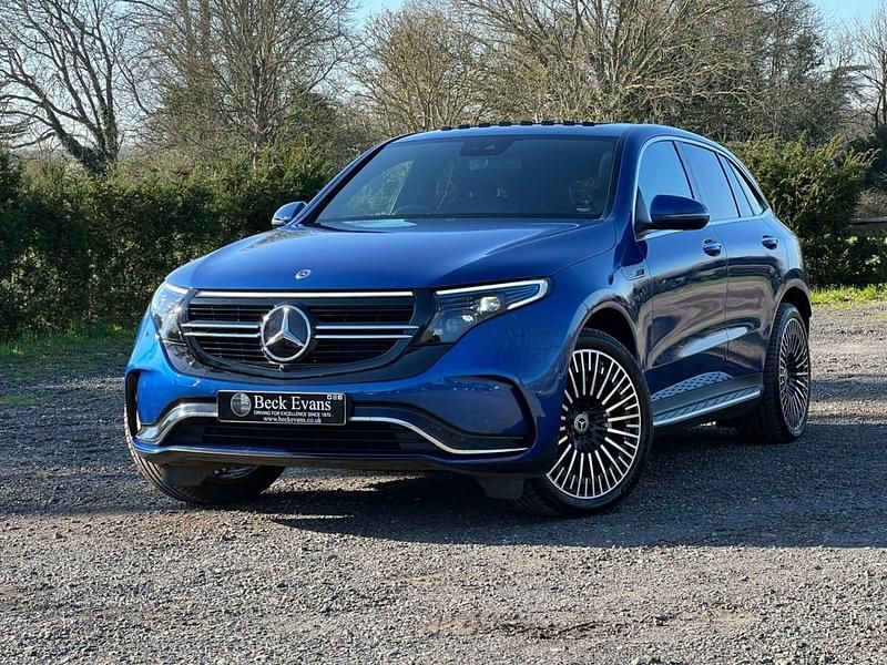 Used Mercedes EQC400 AMG Line Premium 300 kW (408 HP) 2023 Blue SUV