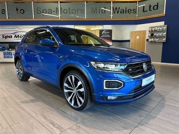 Blue Used 2019 VW T-Roc R-line SUV | £19,990 (Fair price) - Image 1/1