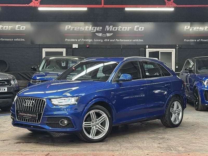 Blue Used 2013 Audi Q3 S-Line SUV | £9,991 (Good price) - Image 1/4