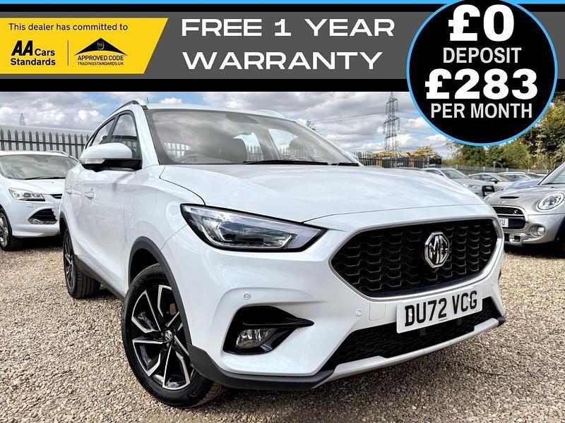 White Used 2022 MG ZS Exclusive Sedan | £15,490 (Fair price) - Image 1/4