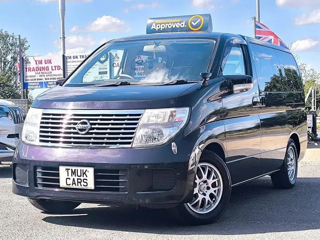 Used Nissan Elgrand 2008 Black MPV