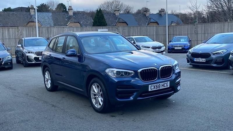 Blue Used 2018 BMW X3 Comfort Edition SUV | £20,499 (Good price) - Image 1/4