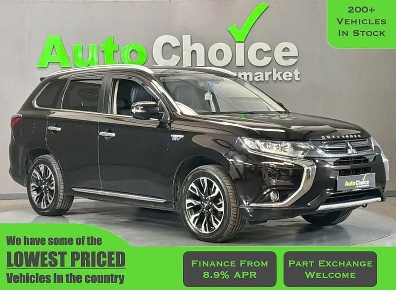 Used Mitsubishi Outlander P-HEV 200 HP (147 kW) 2017 Black SUV