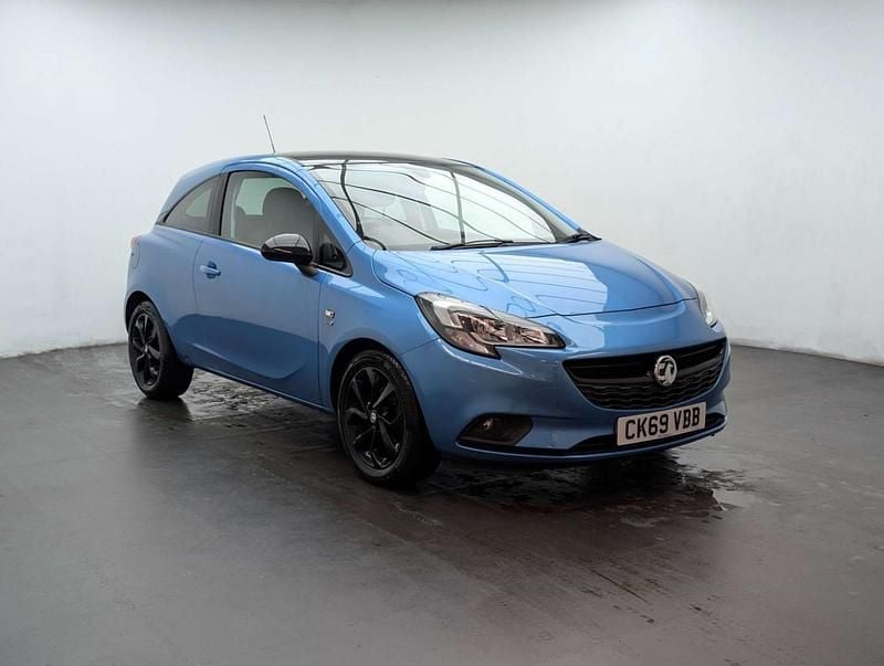 Used Vauxhall Corsa S 90 HP (66 kW) 2019 Blue Hatchback