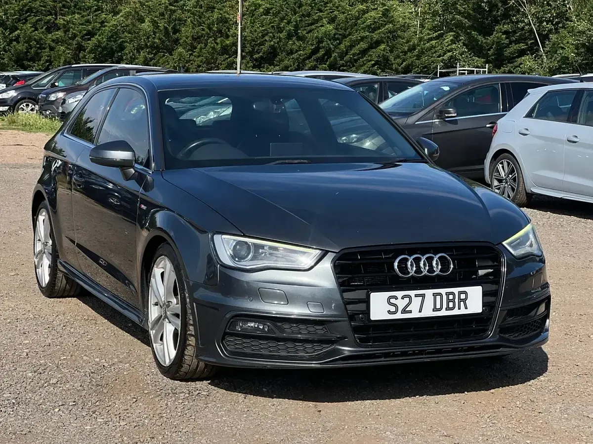 Used Audi A3 S-Line 160 HP (117 kW) 2013 Grey Hatchback