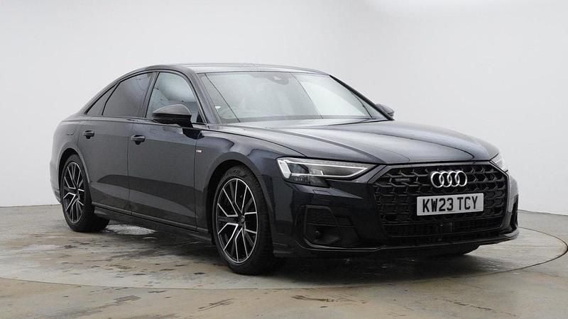 Blue Used 2023 Audi A8 Black Edition Sedan | £46,480 (Super price) - Image 1/4