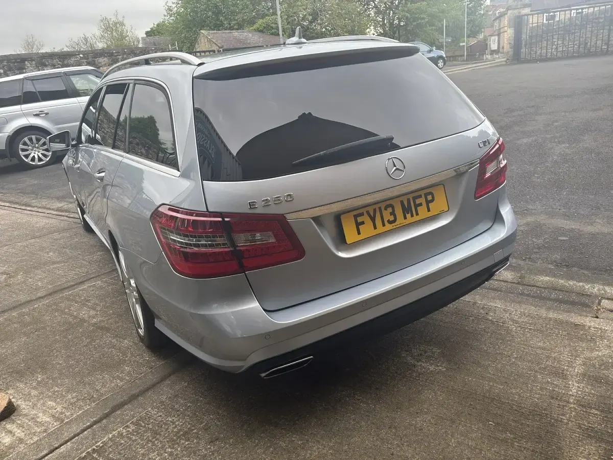 Used Mercedes E250 2013 Silver Estate
