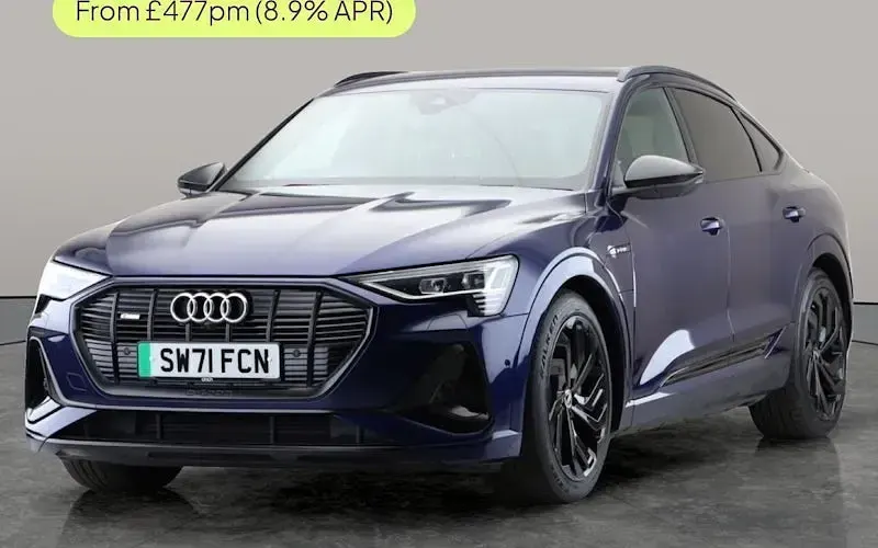 Gebraucht Audi e-tron Sportback Black Edition 300 kW (408 PS) 2022 SUV