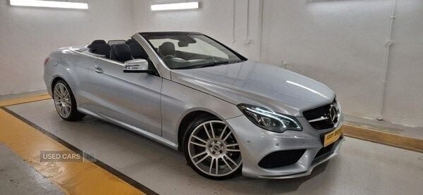 Silver Used 2017 Mercedes E350 AMG line Cabriolet | £14,599 (Super price) - Image 1/4
