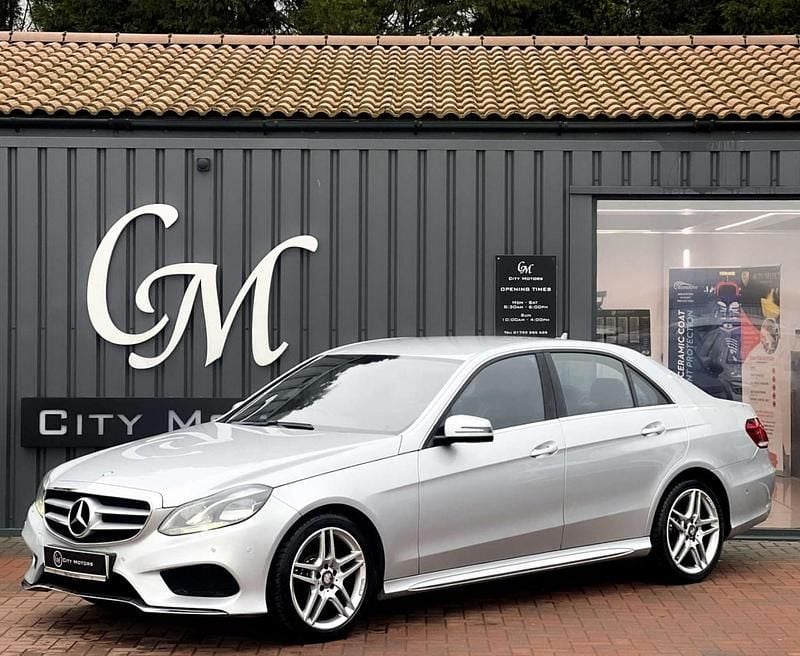 Silver Used 2014 Mercedes E250 AMG Sedan | £7,990 (Fair price) - Image 1/4