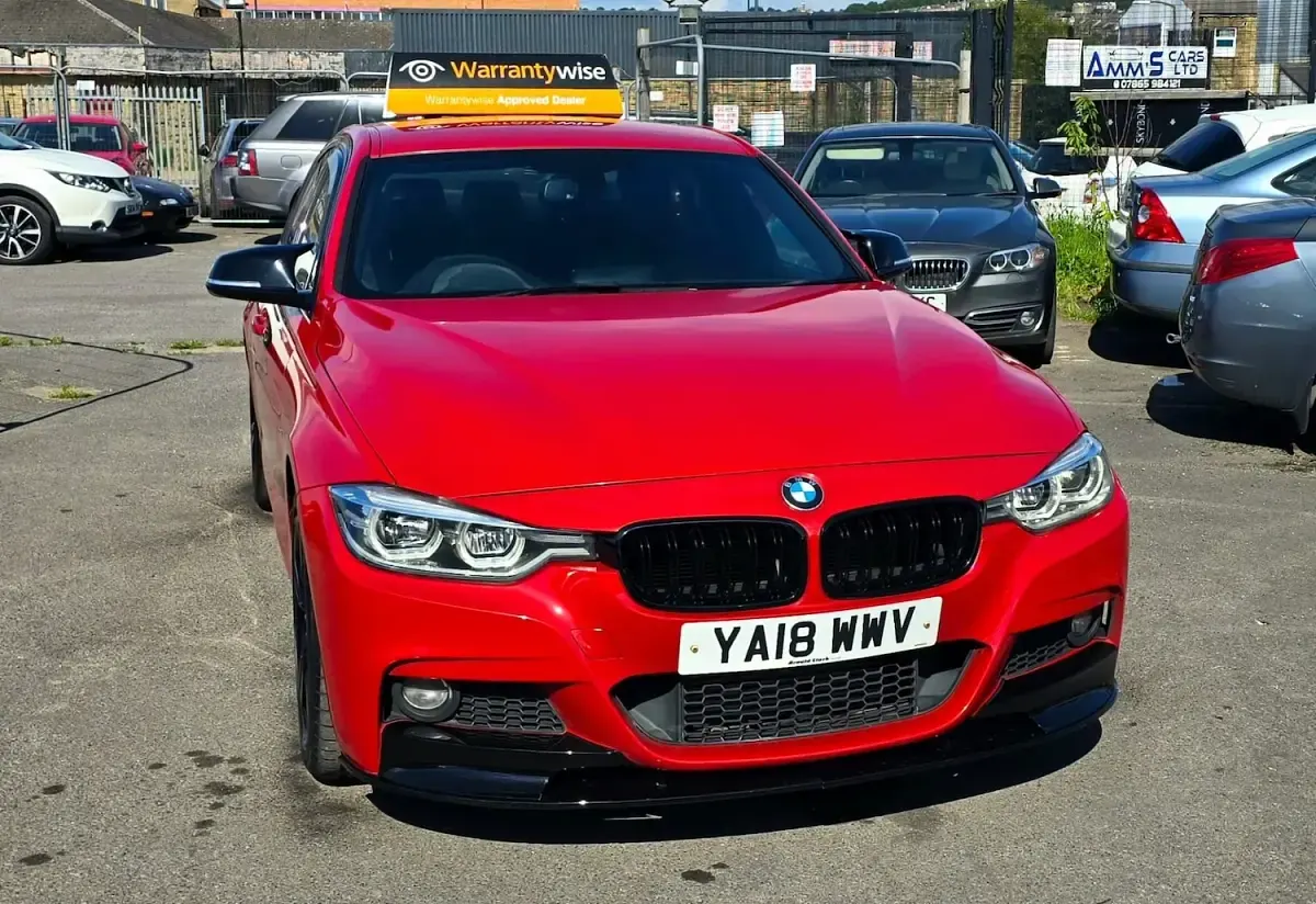 Used BMW 320 M Sport 2018 Red Sedan