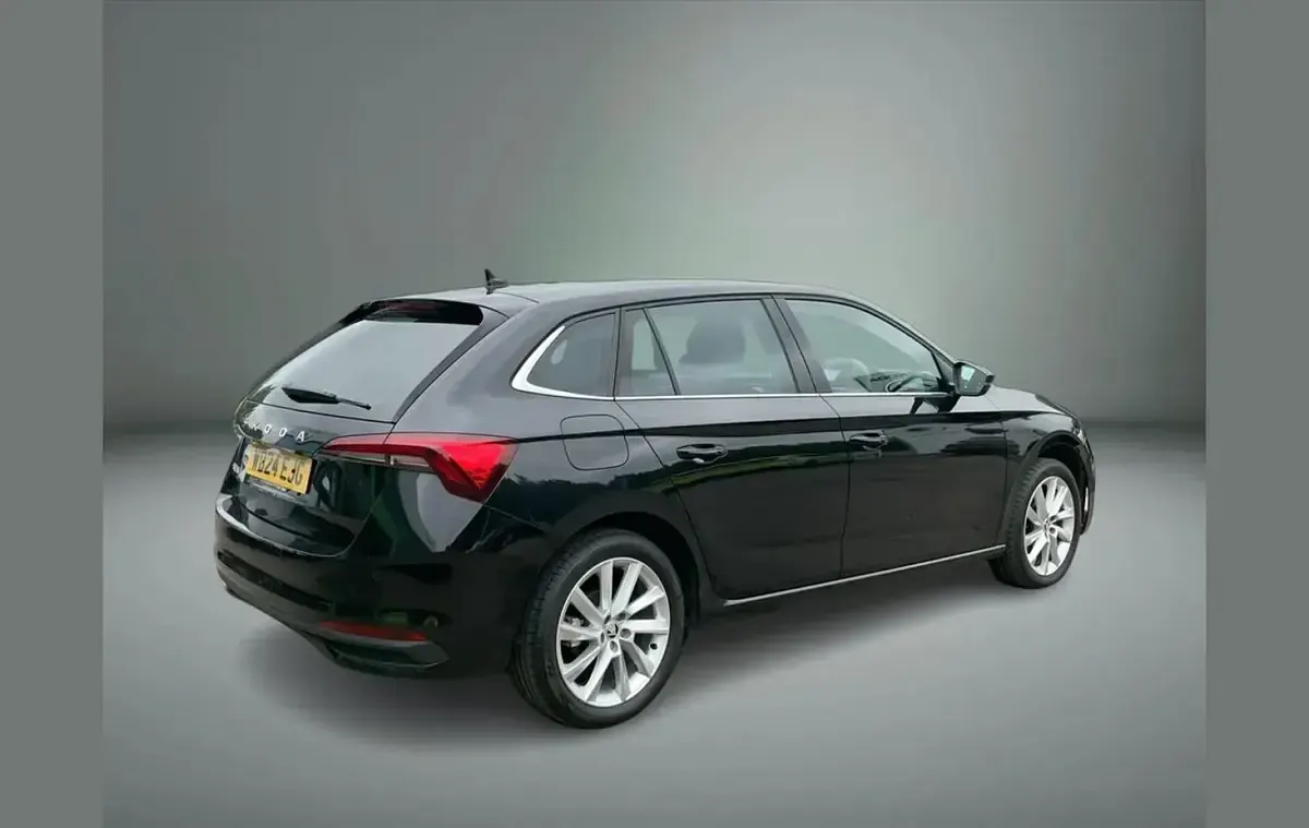 Used Skoda Scala SE L 113 HP (83 kW) 2024 Black Hatchback