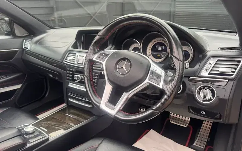 Used Mercedes E400 AMG 333 HP (244 kW) 2014 Black Cabriolet