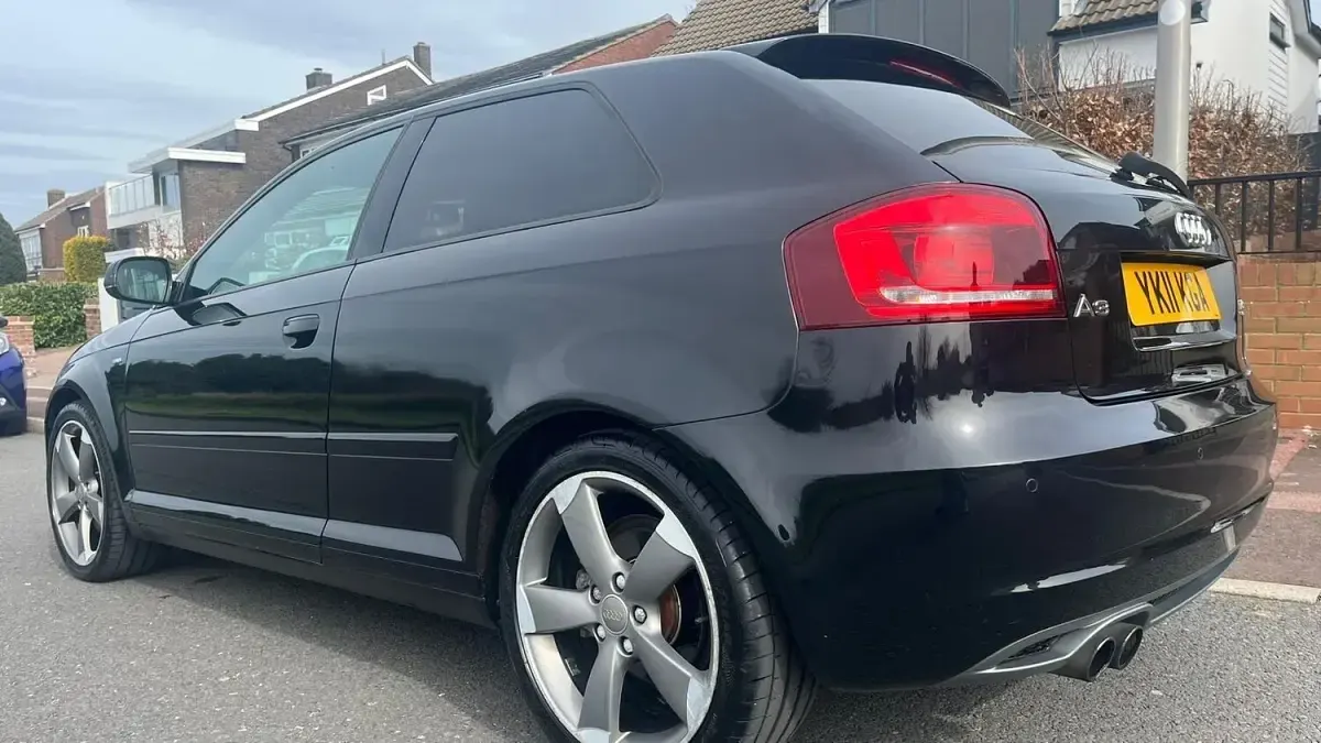 Used Audi A3 Black Edition 200 HP (147 kW) 2011 Black Hatchback