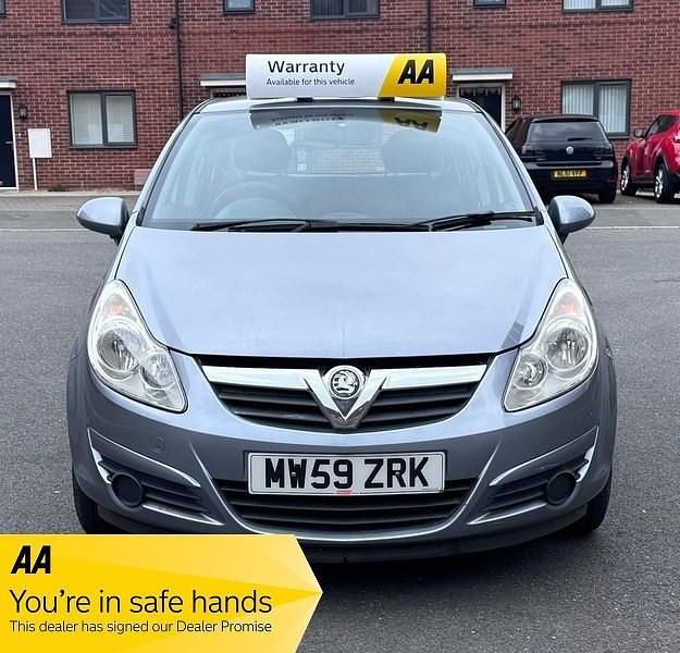 Used Vauxhall Corsa 90 HP (66 kW) 2010 Silver Hatchback