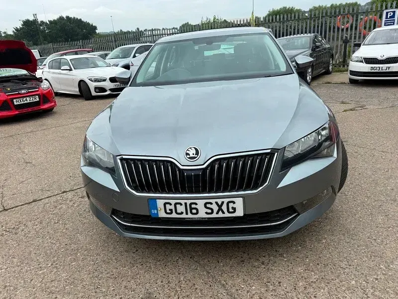 Used Skoda Superb SE 150 HP (110 kW) 2016 Grey Hatchback