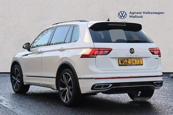 Used VW Tiguan R-line 190 HP (139 kW) 2022 White SUV