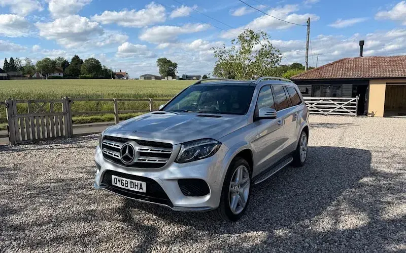 Used Mercedes GLS350 AMG line 258 HP (189 kW) 2018 Silver SUV