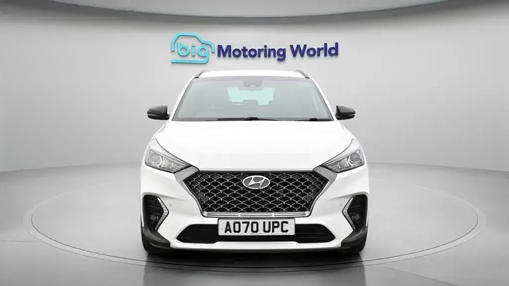 Used Hyundai Tucson N Line 136 HP (100 kW) 2020 White SUV