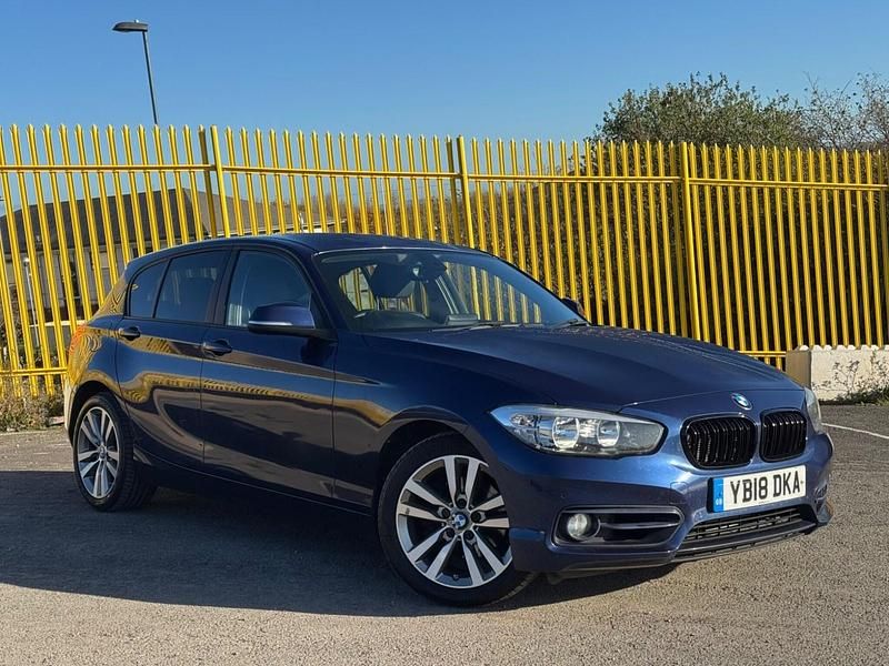 Blue Used 2018 BMW 120 Sport Line Hatchback | £8,194 (Good price) - Image 1/4
