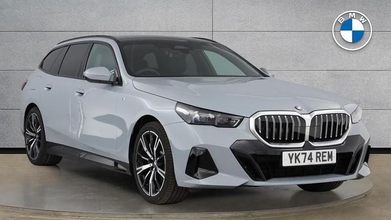 Grey Used 2025 BMW 520 M Sport Estate | £47,490 - Image 1/4