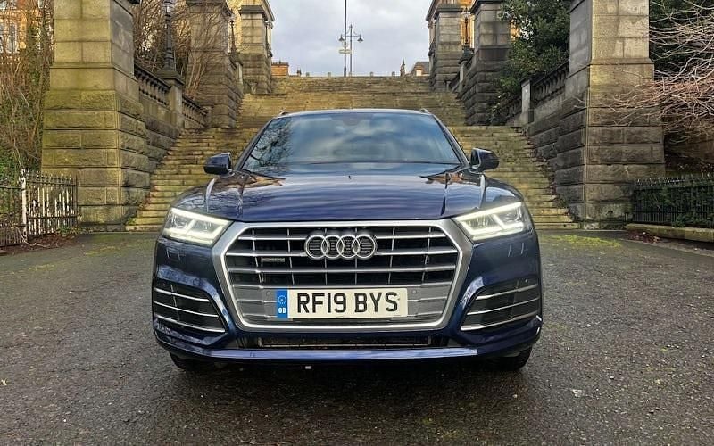 Używany Audi Q5 S-Line 190 KM (139 kW) 2019 Niebieski SUV
