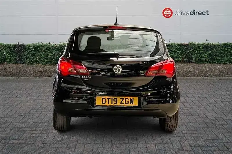 Used Vauxhall Corsa 90 HP (66 kW) 2019 Black Hatchback